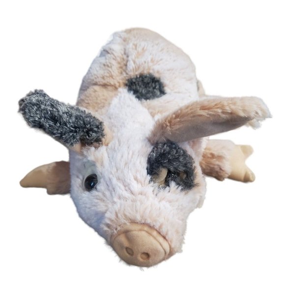 Folkmanis Grunting Pig 14" Plush Full Body Hand Puppet With Sound Effects - Picture 2 of 11